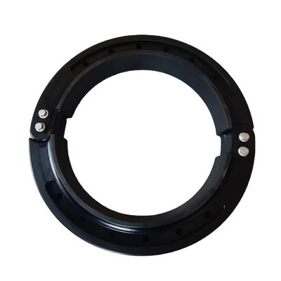 Circular negro de carrera de llantas planas inserciones de rueda plana de carrera inserciones de resistencia a la abrasión