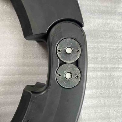 CL Run Bandas de seguridad planas Inventario de stock adecuado 98% Área de contacto inferior del eje SUS304 PA66GF15 3.6~6KG Peso