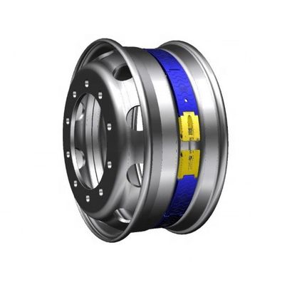 Las bandas de la seguridad del neumático funcionan con el dispositivo plano para la rueda del neumático del autobús del vehículo de pasajeros bordean 6,75 7,5