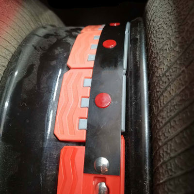 Bandas ligeras de la seguridad del neumático fáciles caber el sistema plano funcionado con