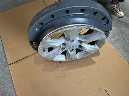 Los vehículos acorazados funcionan con el neumático desinflado insertan los sistemas a prueba de balas de Runflat de la seguridad de la emergencia