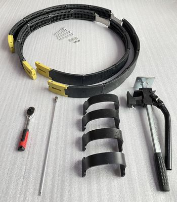 El vehículo comercial del sistema plano del neumático del funcionamiento de la rueda de coche cansa la protección plana del neumático