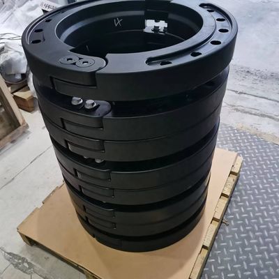 El camión pesado Runflat de 22 pulgadas inserta los partes movibles planos del neumático del funcionamiento material resistente balístico