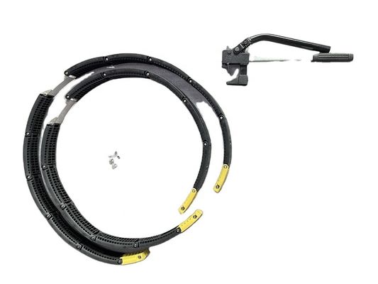 Dispositivo plano de 17 de la pulgada 18inch del funcionamiento bandas de la seguridad para el vehículo comercial de SUV de la ambulancia del coche de bomberos