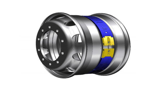 Los militares funcionan con bandas de seguridad del neumático desinflado dispositivo de seguridad a prueba de explosiones de 21 pulgadas