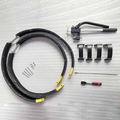 Los militares funcionan con bandas de seguridad del neumático desinflado dispositivo de seguridad a prueba de explosiones de 21 pulgadas