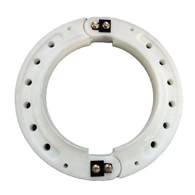 Circular negro de carrera de llantas planas inserciones de rueda plana de carrera inserciones de resistencia a la abrasión