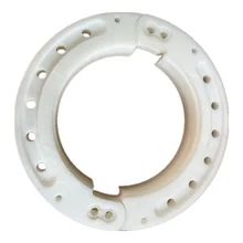 Circular negro de carrera de llantas planas inserciones de rueda plana de carrera inserciones de resistencia a la abrasión