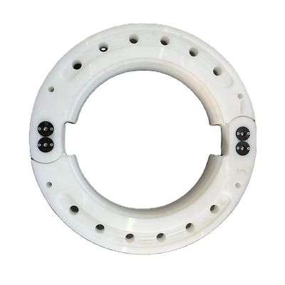 Circular negro de carrera de llantas planas inserciones de rueda plana de carrera inserciones de resistencia a la abrasión