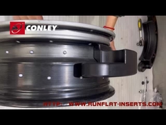 Partes movibles planos del funcionamiento militar del ISO 9001 para la protección plana del neumático del autobús del vehículo de pasajeros